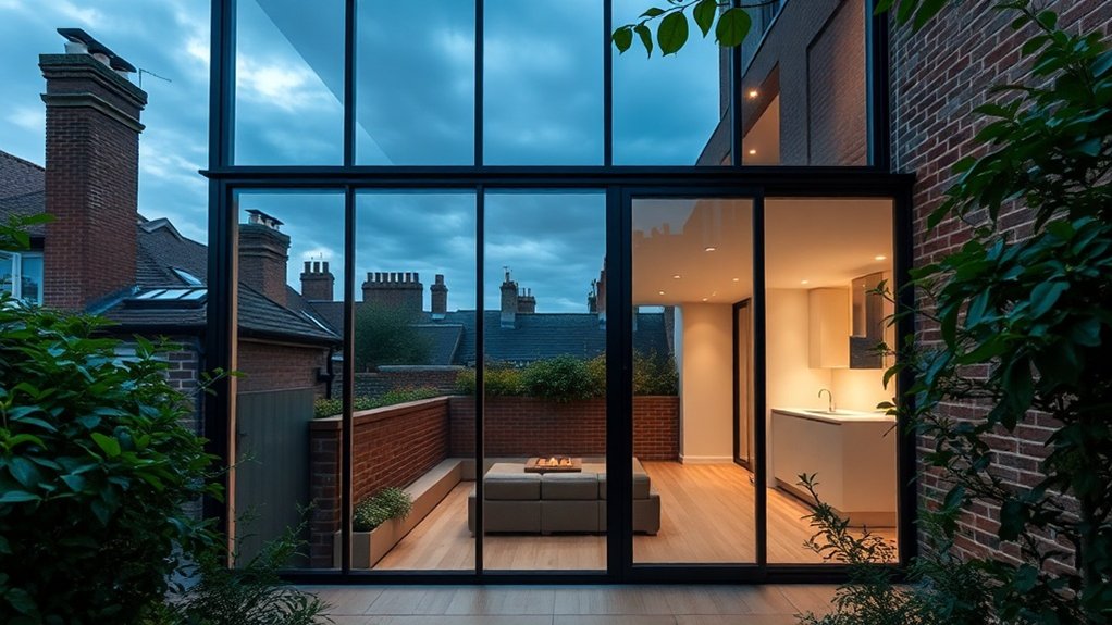 Glass Extension Walls Manor Park